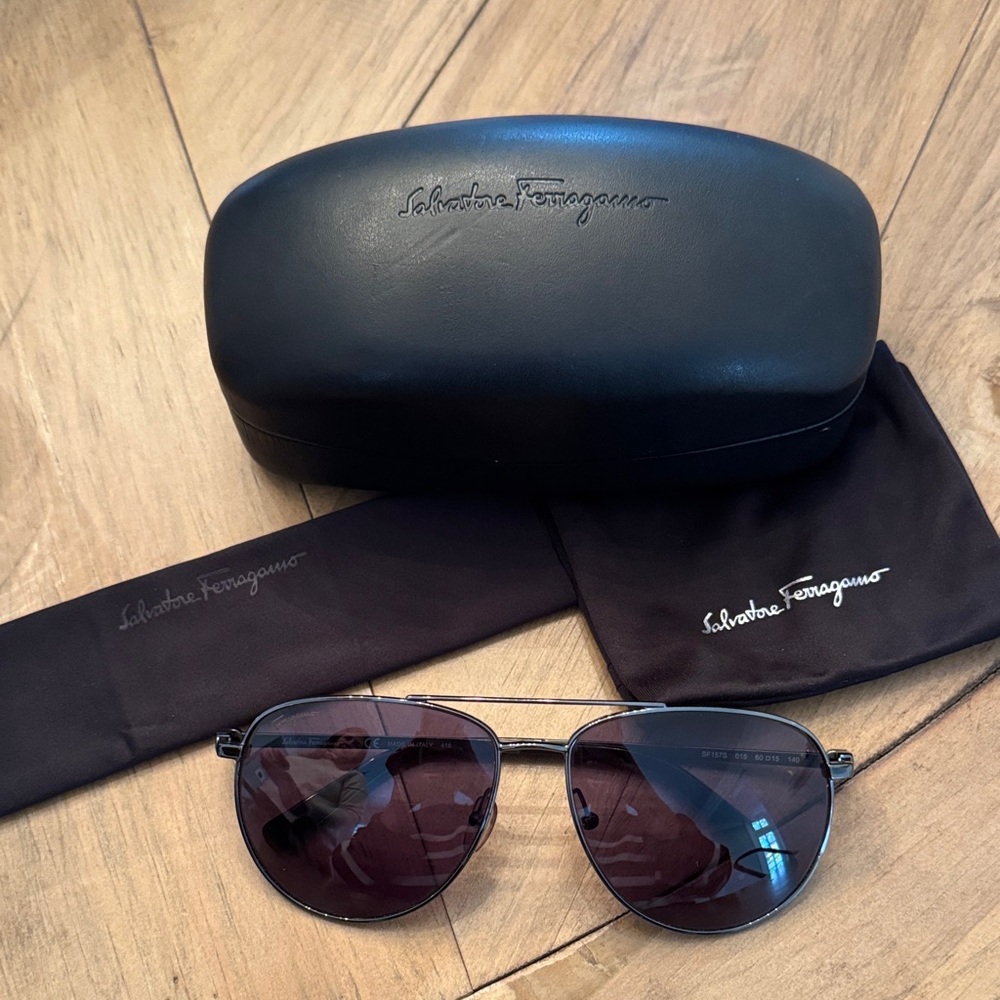 Salvatore Ferragamo Aviator Glasses